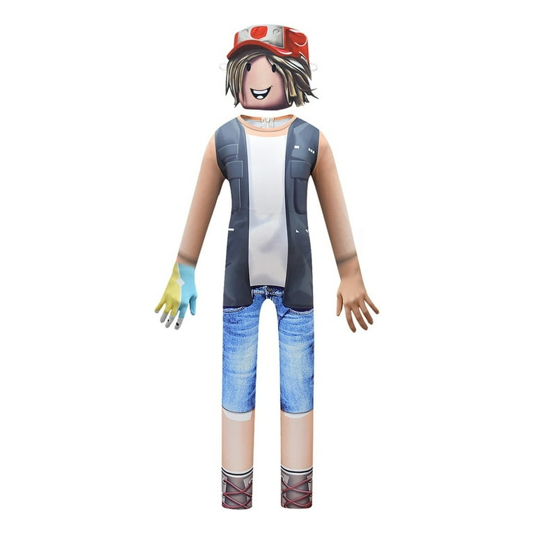 Kids Roblox Cosplay Jumpsuits for Boys and Girls Ages 3 to 10