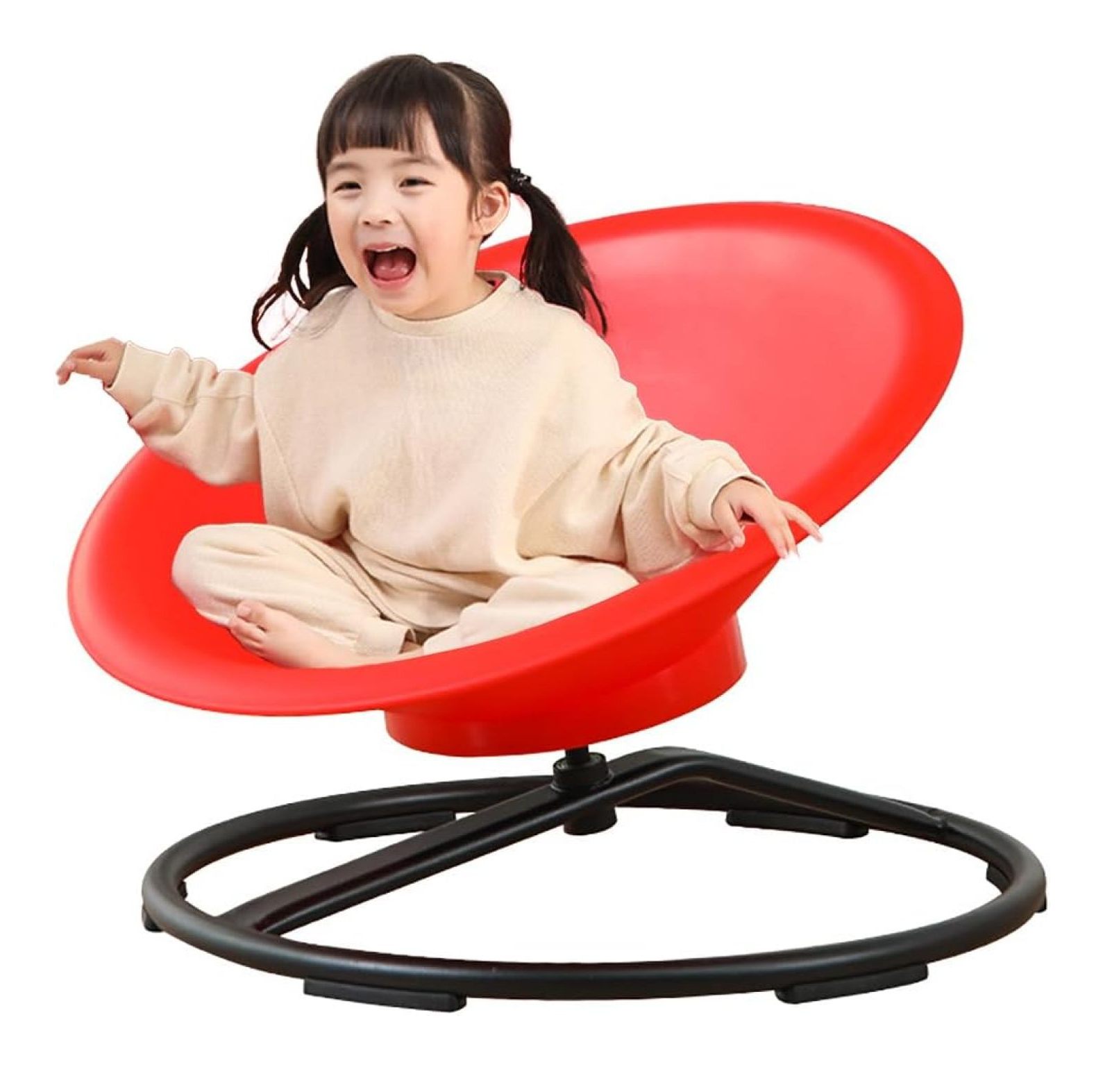 Kids Rocking Chair, Autism Sensory Products Spinning Seat for Training