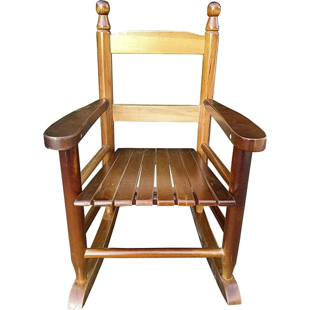 Walmart Kids Wooden Rocking Chair, Toddler Baby's Hardwood Rocker for