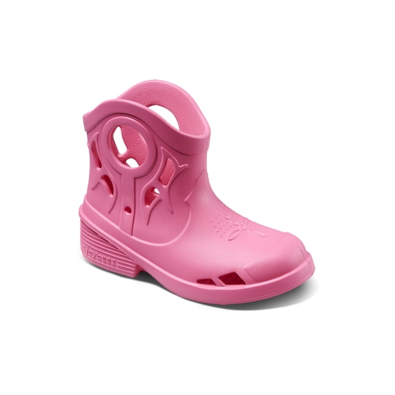 Kids Rodeo Splash Boot Solid Flamingo Pink