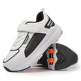 thumbnail image 1 of Kids Roller Shoes Sneakers with Wheels - Premium Sport Roller Skate Sneaker for Boys Girls Christmas Birthday Children Show Gift, 1 of 15