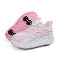 thumbnail image 1 of Kids Roller Shoes Sneakers with Wheels - Premium Sport Roller Skate Sneaker for Boys Girls Christmas Birthday Children Show Gift, 1 of 19