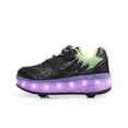 thumbnail image 1 of Kids Roller Skates Light up Shoes with Wheels Shoes LED USB Charging Roller Sneakers for Girls Boys Birthday Christmas Gift, 1 of 14