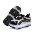 thumbnail image 1 of Kids Roller Skates Light up Shoes with Wheels Shoes LED USB Charging Roller Sneakers for Girls Boys Birthday Christmas Gift, 1 of 14