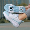 thumbnail image 1 of Kids Roller Skates Sneakers - 4-Wheels Retractable Shoes for Outdoor Sports, 1 of 8