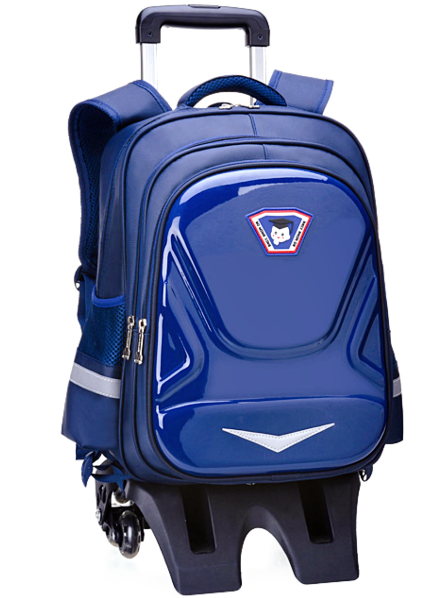Kids Rolling Backpack For Boys Trolley Wheeled Backpacks Waterproof 