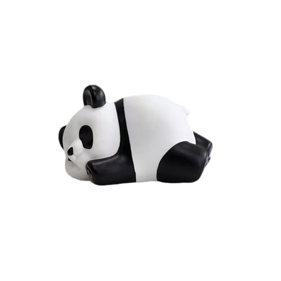Kids Room Desktop 4.72in Panda Piggy Bank Resin Panda Coin Bank Cute Bear Money Saving Bank Shelf Decoration Gift