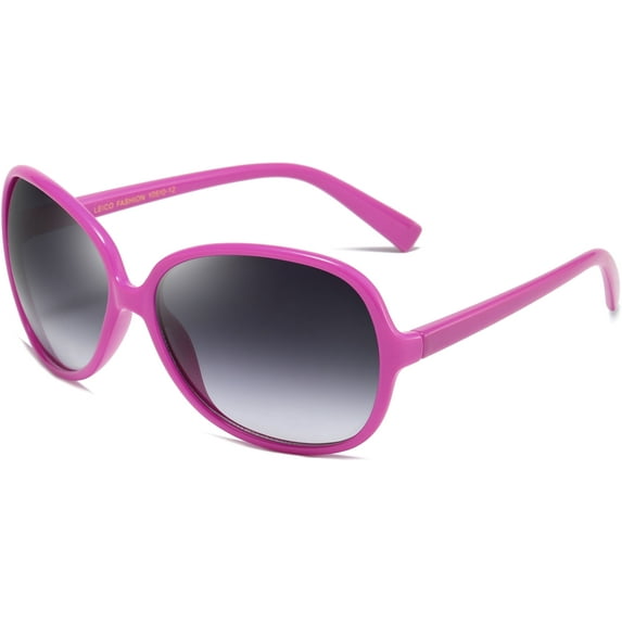 Kids Round Fashion Sunglasses for Girls Age 3-12 Butterfly Shaped Retro Children Tween Sun Glasses