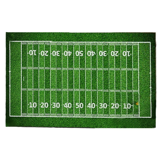 Kids Rug Football Rug Carpet for Bedroom, Playmat Area Rugs for Kids