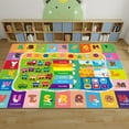 thumbnail image 1 of Kids Rug Play Mat, Playtime Collection ABC, Shape, Season, Month, Week Learning Educational Rug for Kids Playroom, Kids Baby Playmat Carpet for Classroom Nursery Bedroom (78.7X59 INCH), 1 of 11