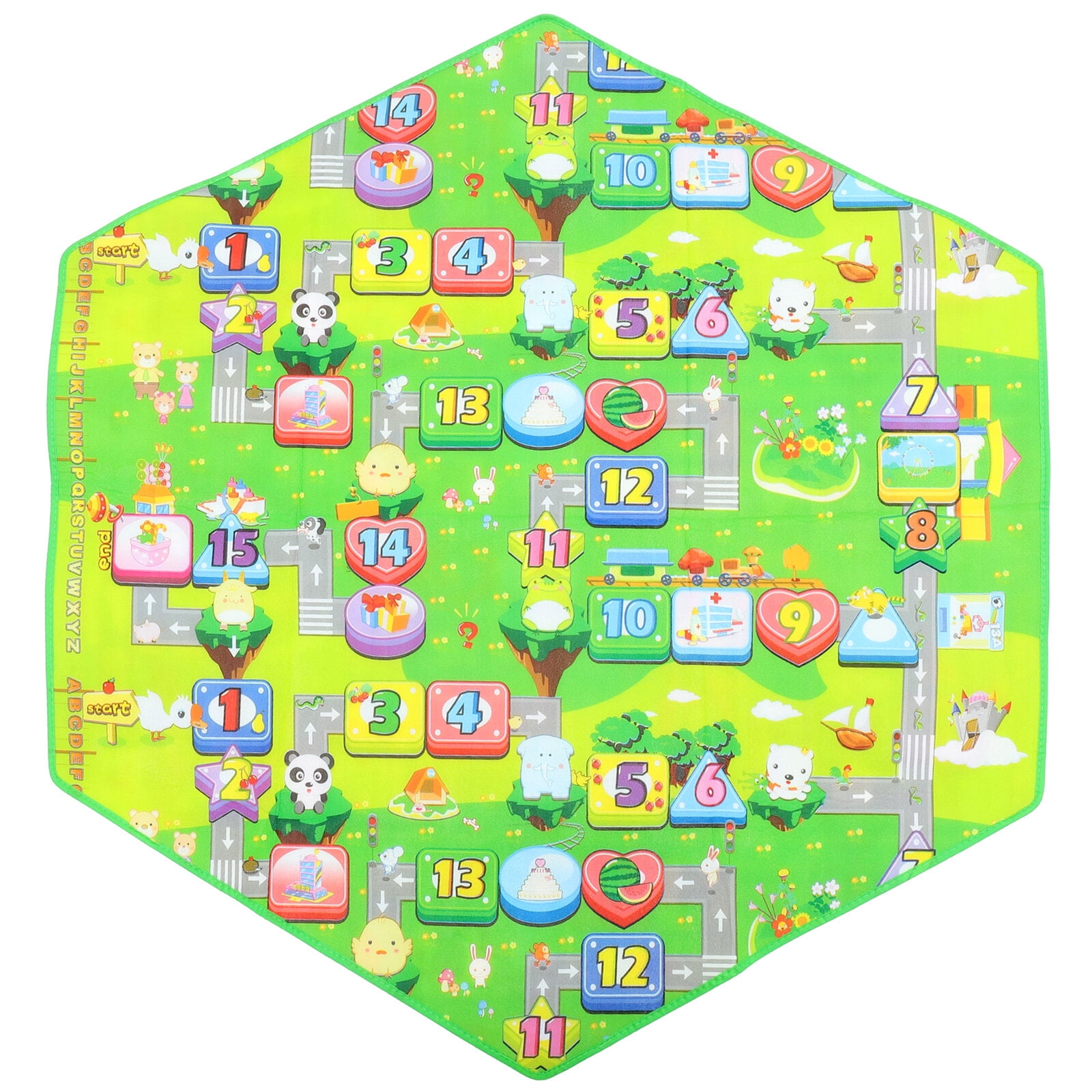 Kids Rug Tent Mat Playhouse Mats Baby Cushion Toddle Mat Kids Play Tent