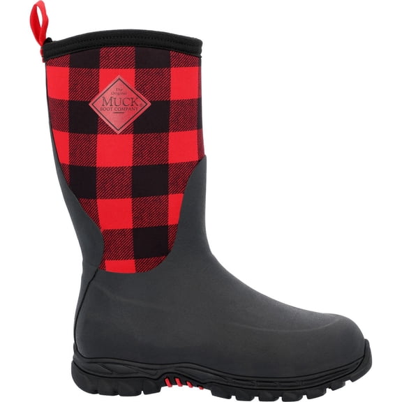 Kids' Rugged II Boot, Black Plaid, Size 11(M)