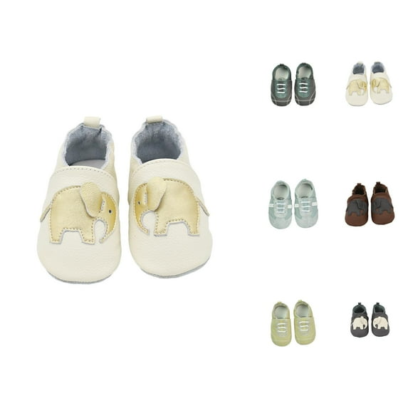 Kids Running Shoes Little Boys Sneakers Crawling Shoes Baby First Walking Shoes Girls Boys Slippers Crawling Shoes Baby Shoes Soft Leather With Suede Soles Leather Shoes Toddler(0 2 Years)