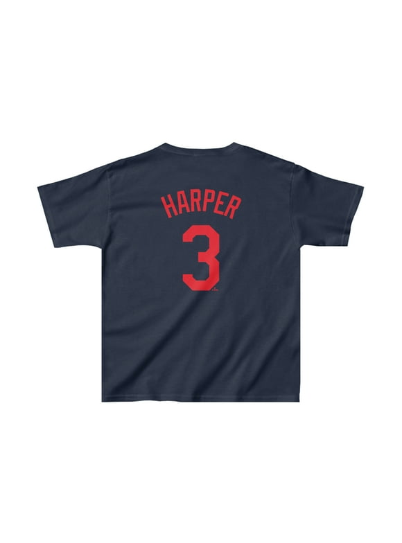 Kids Ryno Sports Bryce Harper MLB Players Name & Number Jersey Shirt