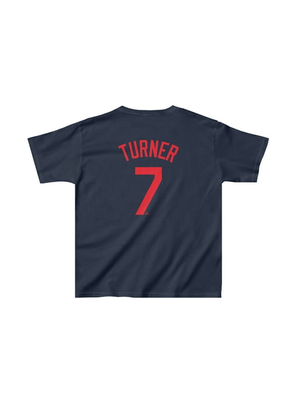 Kids Ryno Sports Trea Turner MLB Players Name & Number Jersey Shirt