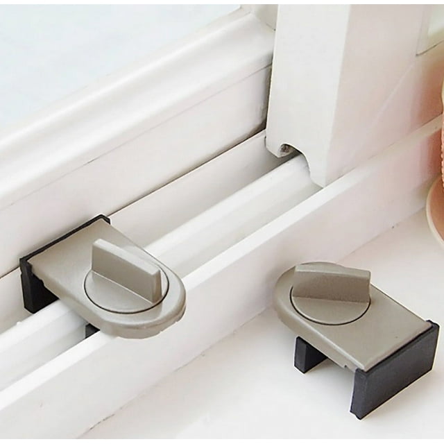 Kids Safe Security Sliding Window Door Sash Lock Restrictor Safety
