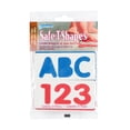 thumbnail image 1 of Compac Home Kids Safe-T-Shapes Non-Slip Bath Stickers, Prevent Falls, ABC123 Design, Pack of 54, 1 of 3