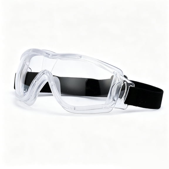 Kids Safety Glasses Children Goggles Multicolor Eye Protective Anti Fog Full Eyes Protective Clear Lab Goggles Dustproof Windproof UV Playing Unisex Boys Girls For Outdoor Sport(White)