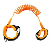 Kids Safety Harness Child Leash Wrist Link Traction Rope Anti Lost Belt 1.5M (Orange)