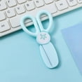 thumbnail image 1 of Safety Scissors - 5" Plastic Scissors Rounded Tip Training Scissors for Home Arts Crafts, 1 of 6