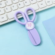 Safety Scissors - 5" Plastic Scissors Rounded Tip Training Scissors for Home Arts Crafts