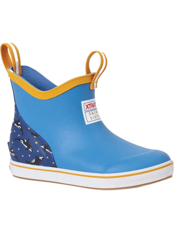 Kids' Salmon Sisters Ankle Deck Boot