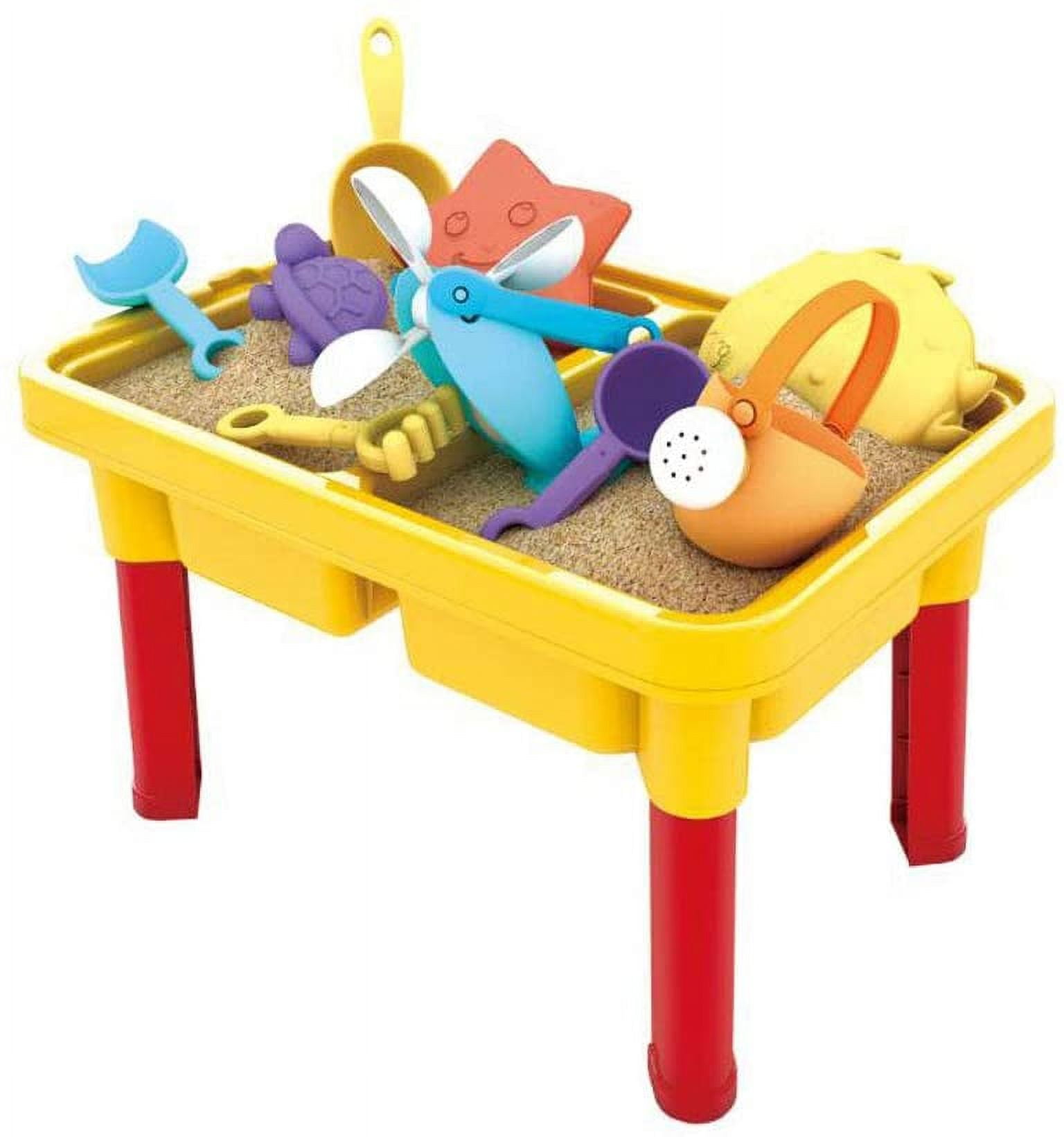 Kids Sand Table with Cover Water Table Sand & Water Table for Toddler