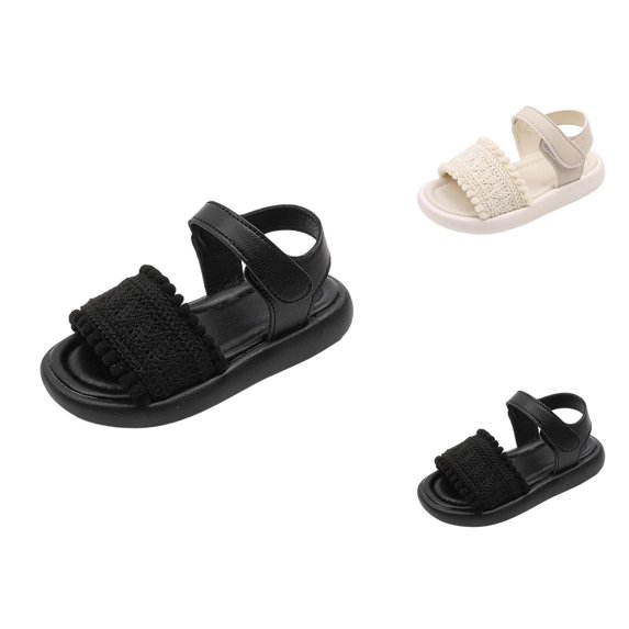 Kids Sandals and Girls Summer Shoes for Toddlers Soft Sole Casual Breathable Comfortable Lightweight Slip On Footwear