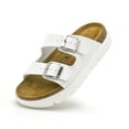 thumbnail image 1 of Kids Sandals for Girls Boys Cork Hiking Athletic Footbed Adjustable Strap Toddler Casual Slides Open Toes Flat Slippers Indoor Outdoor, 1 of 5