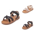 thumbnail image 1 of Kids Sandals for Girls, Summer Shoes with Breathable Design, Toddlers Lightweight Comfortable Casual Outdoor Walking Shoes (1-7 Years ), 1 of 9
