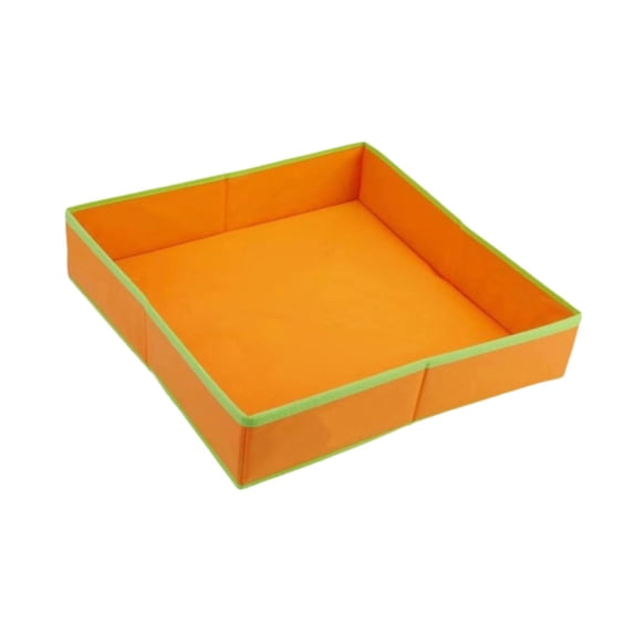Kids Sandbox Tray Sensory Play Box Foldable Non Woven Material for Boys Girls Classroom Toy Storage