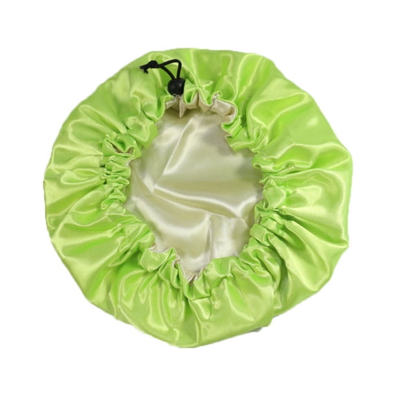 Kids Satin Bonnet Sleeping Cap For Natural Hair Toddler Child Baby Adjustable Satin Cap For Night Sleeping Double Layer