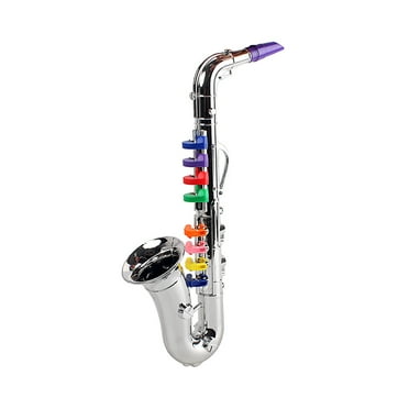 Kids Saxophone Mini Saxophone Toy Kids Trumpet with Sound Plastic Trumpet Toy Musical Instrument Toys for Kids Learning