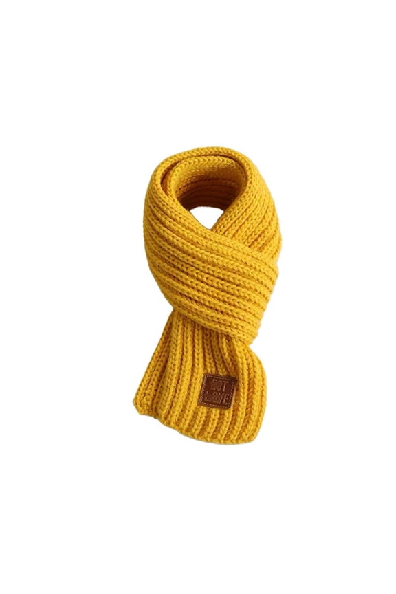 Kids Scarf Boys Girls Baby Winter Warm Scarf Women Knit Shawl Scarfs Children Neck Collar Keep Warm Accessories Cheap Parent
