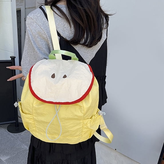 Kids School Backpack Compact Casual Daypack Cute School Backpack with Comfortable Shoulder Straps Yellow One Size