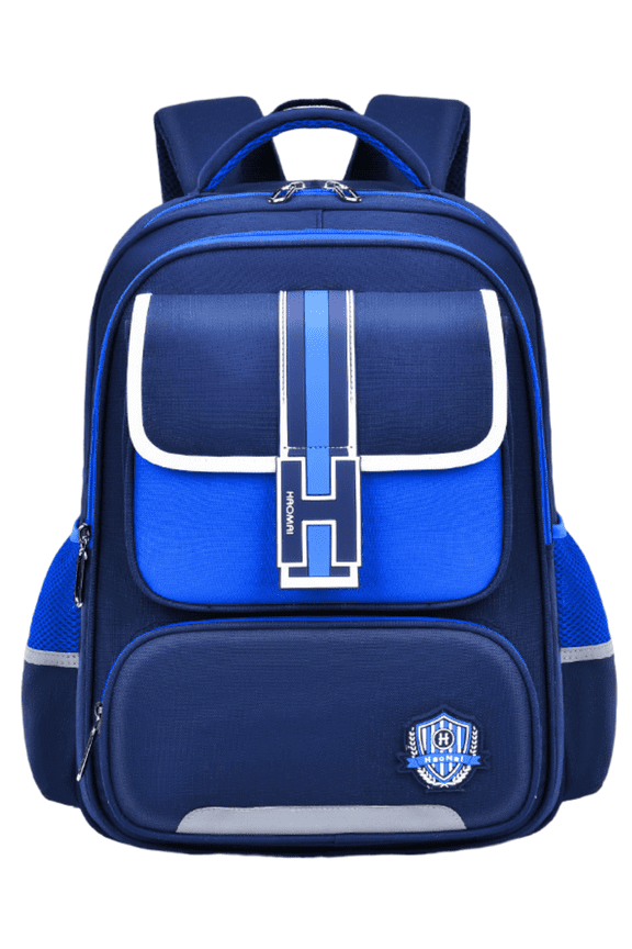 Kids School Backpack for Boys Preschool Elementary School Bag Multifunctional Cute Large Capacity Bookbag Travel Back Pack - Blue