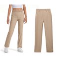 thumbnail image 1 of Kids School Pants for Girls Skinny Pants Stretch Pants with Pockets Straight Pants Brown Pants Back To School Outfits for Teen Girls Kids Clothes for Teen Girls 9-10 years, 1 of 6