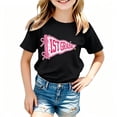 thumbnail image 1 of Kids School T Shirt Lightweight Short Sleeve Crewneck Graphic Top Daily Casual Wear for Boys Girls, 1 of 3