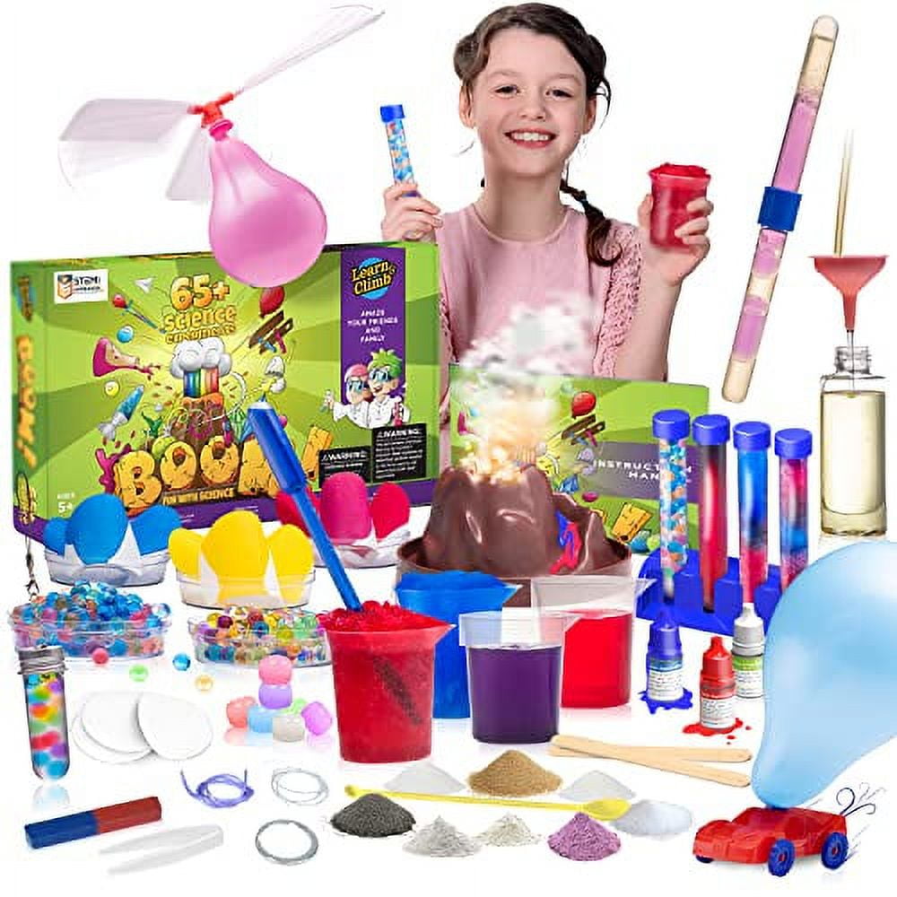 Ultimate Discovery Set Kids Science Kit 65 Experiments Ages 8 12 Gift Walmart