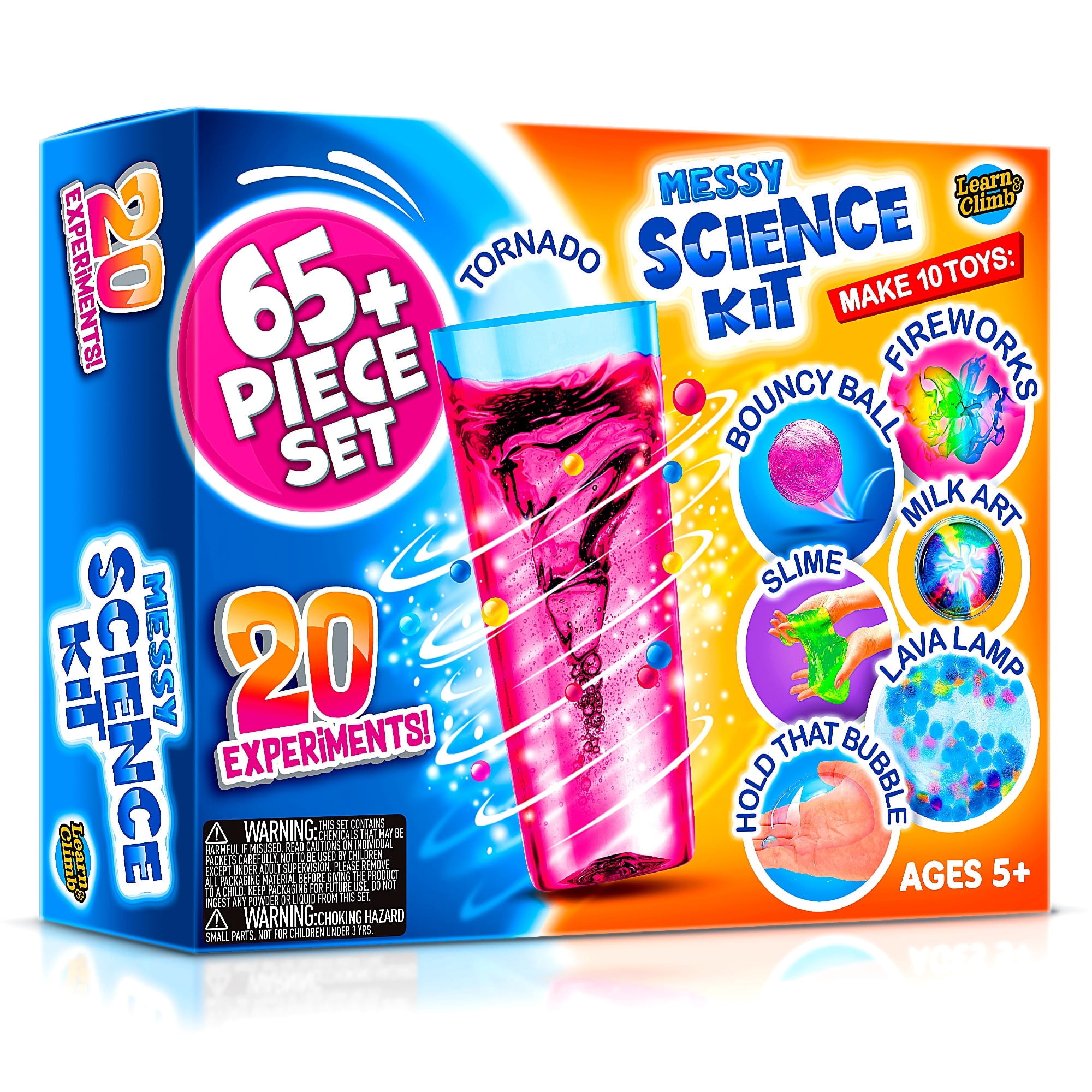 Project Chemistry DIY Activity Kit for Kids Ages 5+: Create Over