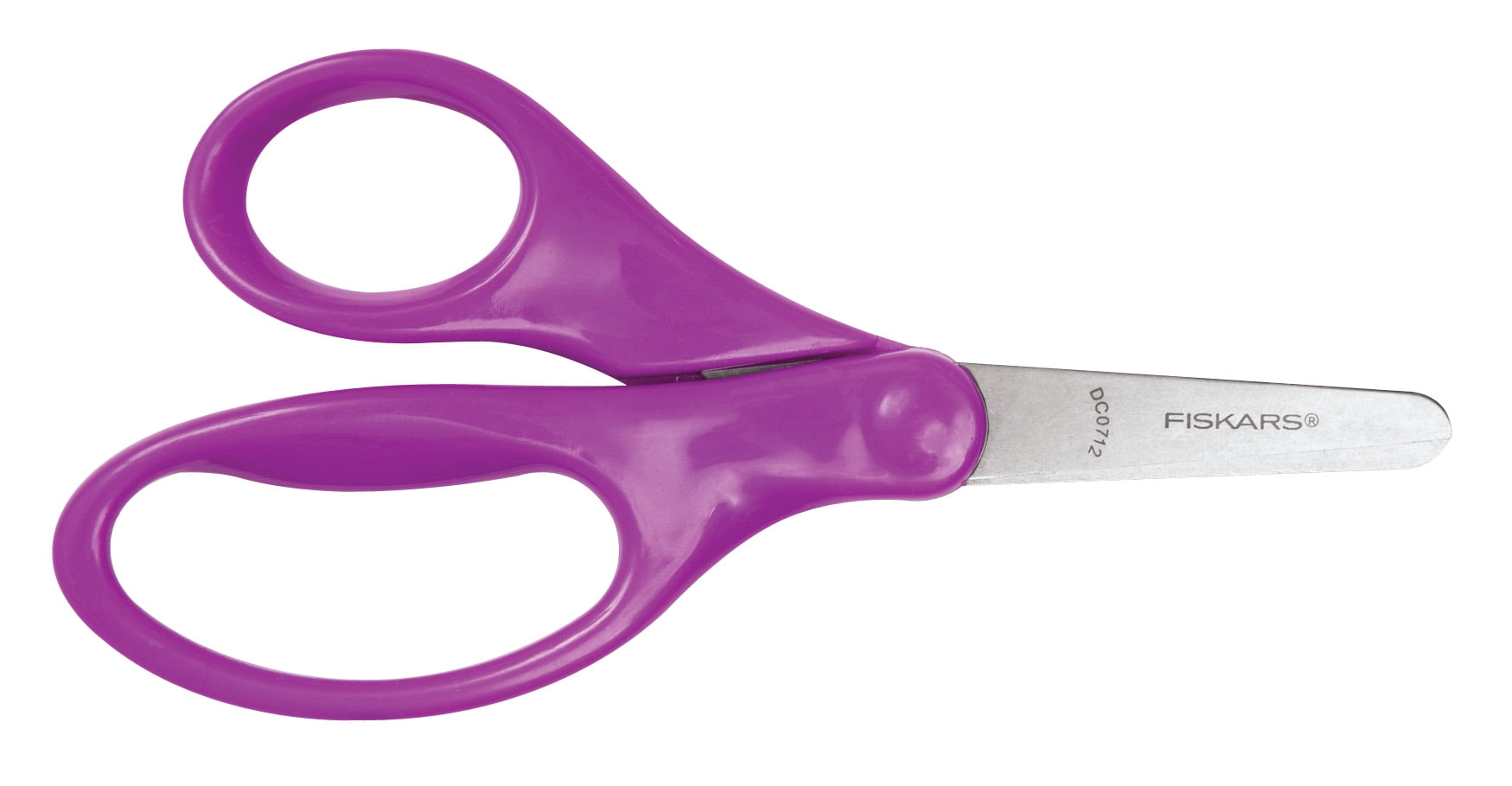 Fiskars Softgrip Blunt Tip Kids 5” Scissors Pink & Black Set Of 2