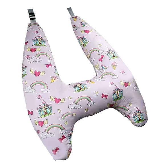 Kids' Seat Belt Cover Travel Pillow Headrest for Kids Adjuster for Child Sleeping Neck Shoulder Support Cushion Pad Cartoon Anime for Baby
