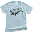 thumbnail image 1 of Kids See You Later Alligator Shirt, Youth Kids Boy Girl T-Shirt, Funny Alligator Shirt, Gator Shirt, Swamp Shirt, Light Blue, Medium, 1 of 4