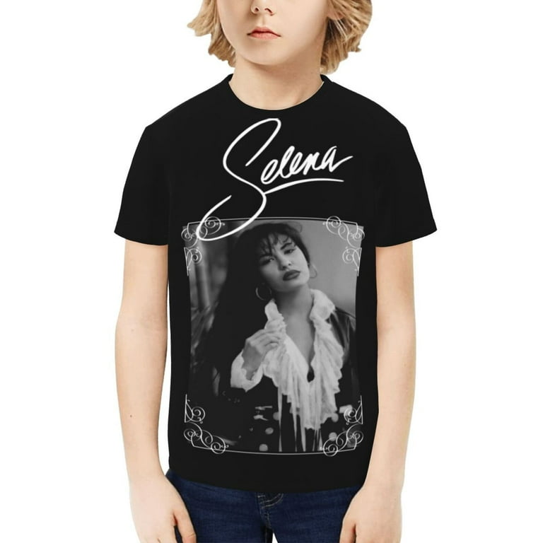Kids Selena Quintanilla Shirt 3d Printing Cartoon T Shirt Casual
