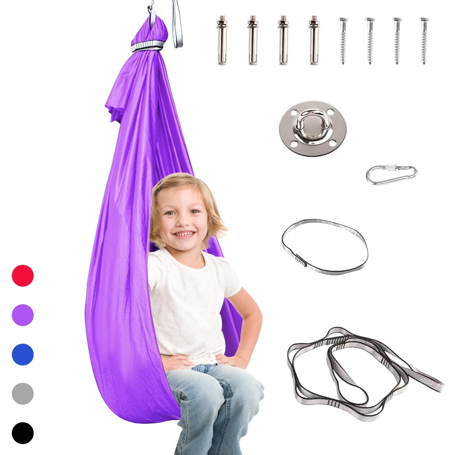 Kids Sensory Swing, Swing Hammock with Autism, Special Needs Cuddle ...