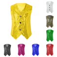 thumbnail image 1 of Kids Sequin Glitter Vest Top Sleeveless Party for Boys and Girls, 1 of 6