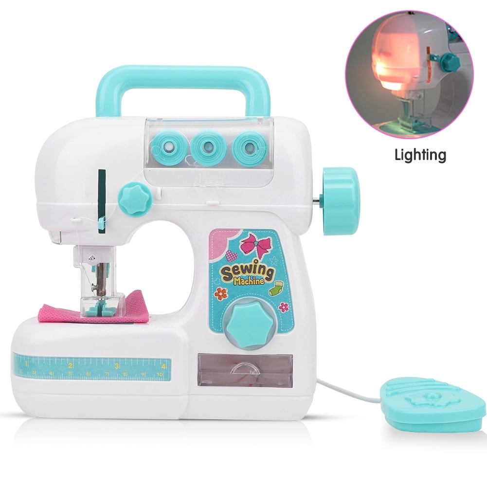 Kids Sewing Machine Girls Pretend Play Sewing Toy Role Play Children