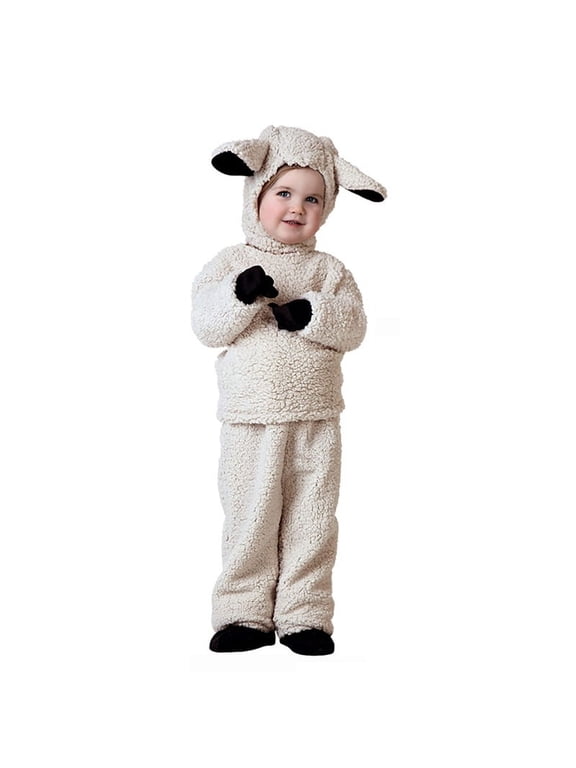 Kids Sheep Outift Clothes,Girls Boys Lamb Animal Jumpsuit Cosplay Clothes Outift Halloween Christmas Holiday Party Dress Up
