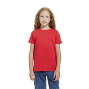Kids Shirts Boys Girls Youth Red Black White School Shirts for Boys Girls Tshirts Age 6 to 18 Blank Shirts Blue Navy Pink T-shirts for Youth