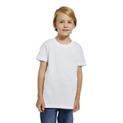Youth T-shirt Boys Girls Youth Red Black Blue School Shirts for Boys Girls Tshirts Age 6 to 18 White Navy T-Shirts for Kids Blank Shirt
